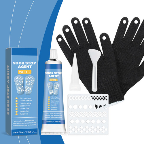 Set Sock Antis Slip Adhesive, Medias Especiales De Seda, Tac