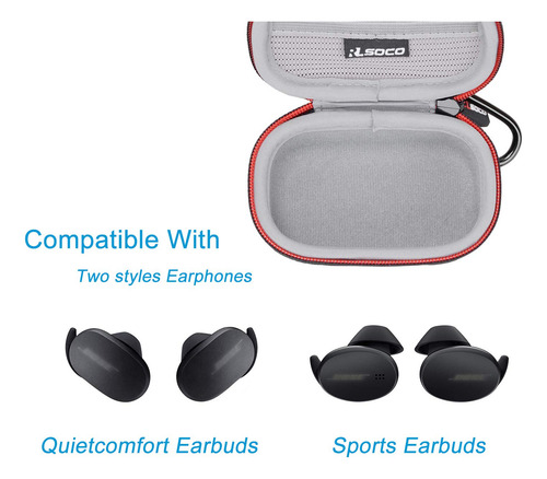 Funda Rígida Para Auriculares Inalámbricos Bose Quietcomfort