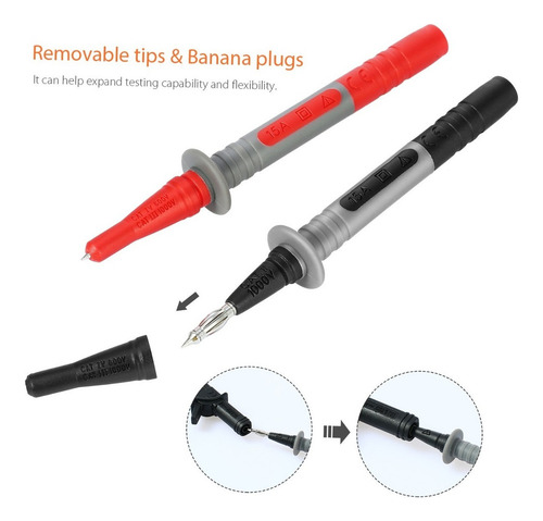 Cable De Multímetro Meterk Mk30, 21 Piezas