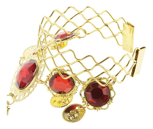 Danza Del Vientre Indio Hippie Moneda Borla Brazalete Mujer