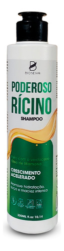 Shampoo Rícino Bioseiva 300ml - Crescimento Hidratação Força