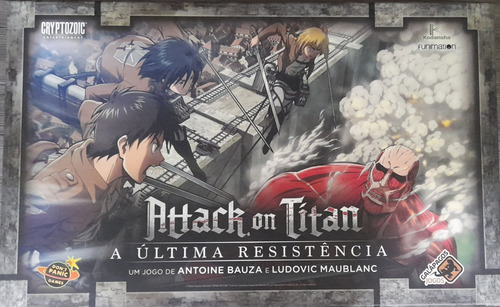 Jogo De Tabuleiro Attack On Titan