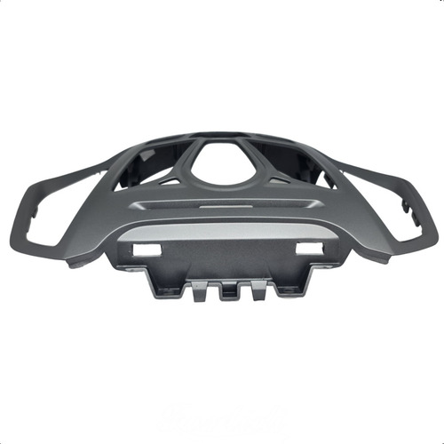 Moldura Painel Central Radio Ecosport 2012/2017 Versão S/ Se Cor Prateado