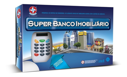 Super Banco Imobiliário Com Máquina De Cartões - Estrela