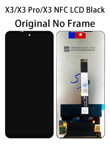 Wol A Pantalla Lcd For Xiaomi Poco X3 X3 Pro Nfc M2007j20cg