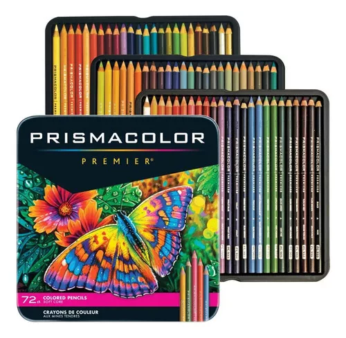 Colores Prismacolor Premier Profesionales Suaves 72 Piezas