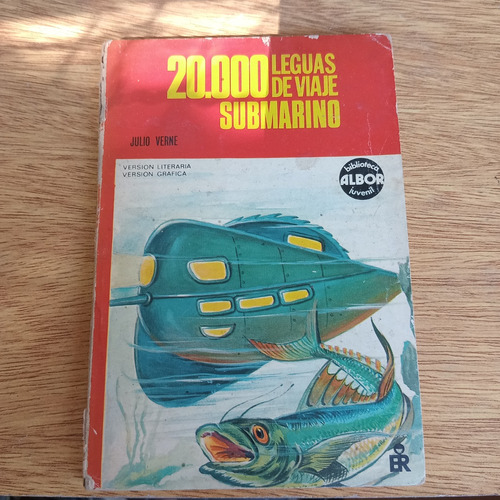 Libro 20000 Leguas De Viaje Submarino Julio Verne Ambas Vers