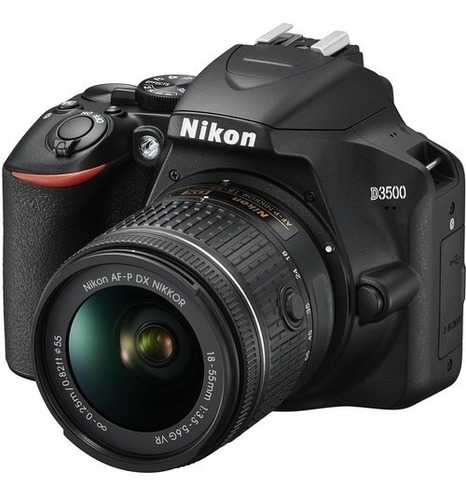 Câmera Nikon D3500 Dslr Lente 18-55mm Lançamento 12x S/juros