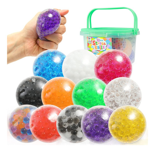 Juego De Bolas De Estrés Sensorial Para Niños Y Adult...