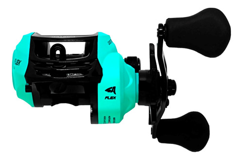 Imagen 3 de 8 de Reel Huevito Caster Flex 105 L Baitcasting 5 Rulemanes Zurdo