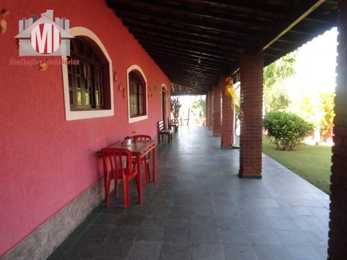 Linda Chácara Com 05 Dormitórios, Piscina, Espaço Gourmet, À Venda, 1000 M² Por R$ 470.000 - Zona Rural - Pinhalzinho/sp - Ch0543