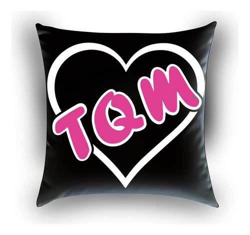 Cojin De Regalo Sorprendeme - Colección Pride Tqm Negro Liso