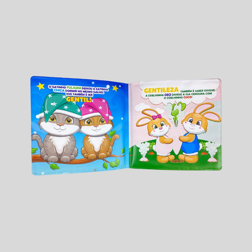 Diversão no Banho Kit com 3 Livrinhos de Banho Vol 2 Editorial On Line Editora