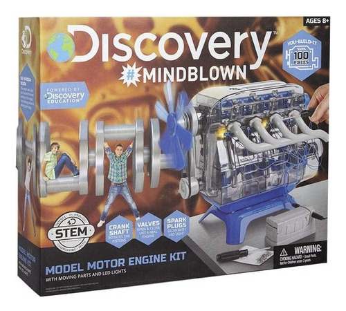 Kit De Motor A Escala Discovery Kids, Cuatro Ciclos, 100 Pie