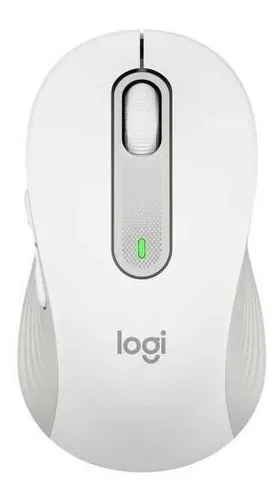 Mouse inalámbrico LogitechDiestro Signature M650 Medium M650 blanco crudo
