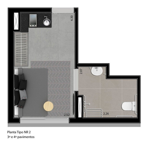 Imagem 20 de 21 de Studio Residencial Para Venda, Perdizes, São Paulo - St2373. - St2373-inc