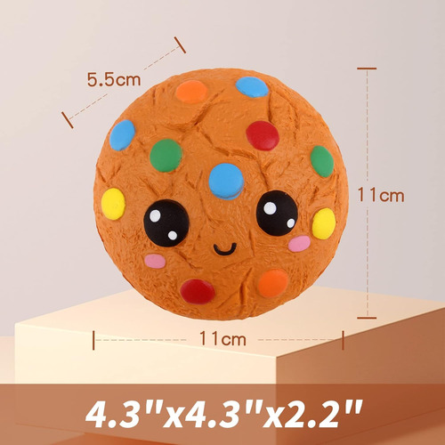 Squishies Anboor Smores Sandwich De Chocolate De Pastel Bisc