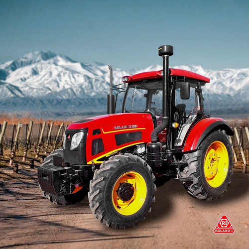 Imagen 2 de 17 de Tractor Agricola Con Cabina Roland H130 Turbo 4x4