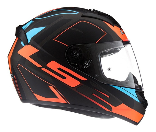 Imagen 3 de 8 de Casco Moto Ls2 Integral 352 Rookie Cypress Pr