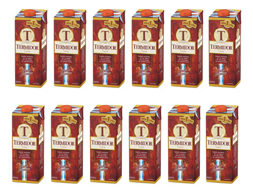 Vino Tinto Termidor 1 Litro Pack X6 Unidades