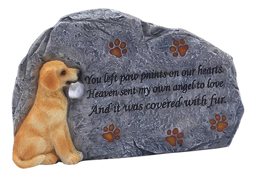 Piedra Conmemorativa Para Perros, Lápida Para Estilo B