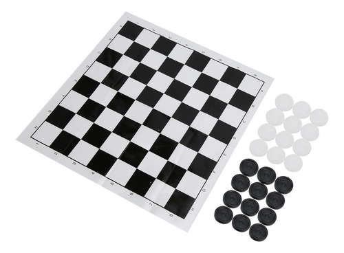 Set Internacional Checkers, 2 Sets, Película De Plástico, Ta