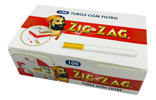 10 Tubos Con Filtro Zig Zag-ocb Para Armar 100u-candyl Once