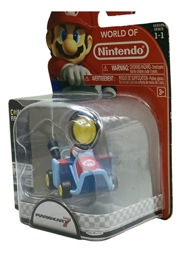 World Nintendo Mariokart 7 Mario Coin Racers Jakks Pacific C Multicolor