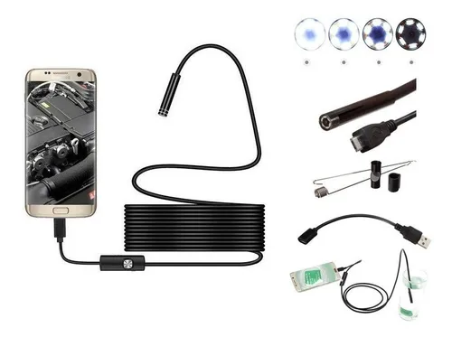 comprar Camara 5.5mm Full Hd 1280p Endoscopio 1 Metro Sumergible