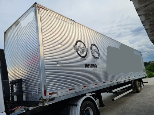 Carreta Bau Furgao 28 Pallets Ano 2015 Rodofort Sem Pneus