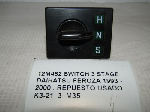 Switch 3 Stage Daihatsu Feroza 1993 - 2000
