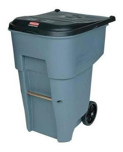 Cesto Contenedor Gris Ruedas Tapa Brute 246lts. Rubbermaid C