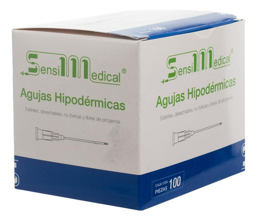Aguja Hipodermica 20g X 32mm 100 - Sensimedical Capacidad En Volumen 0 Ml