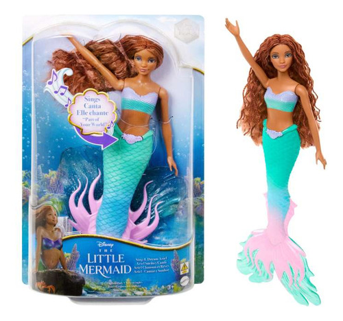Muñeca Ariel La Sirenita Película De Disney Con Sonidos