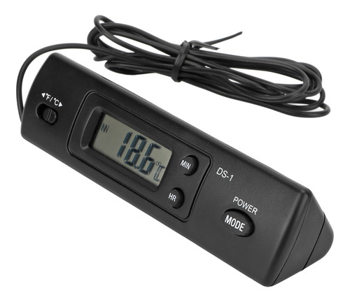 Reloj Digital De Temperatura De Coche Multifuncional De Alta