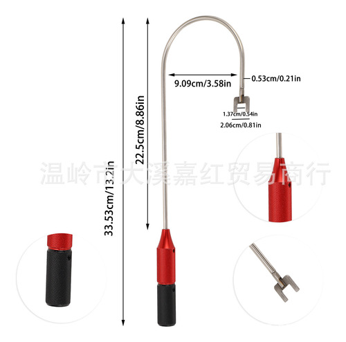 J Tool Thumb Turn Bypass Tool Lock Picking Open 360 Graus