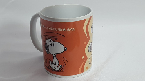 Imagen 3 de 3 de Taza De Ceramica, Snoppy , Caffe , 11oz