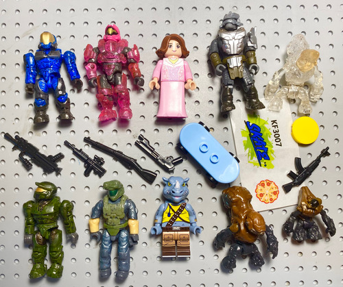 Megabloks Mega Construx Halo Lote Mixto (16) (Usado)