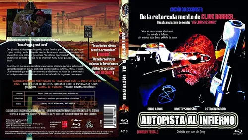 Blu Ray Autopista Al Infierno Highway To Hell Ate De Jong