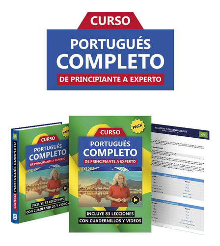 Curso De Portugués 5 Niveles Al Precio De 4