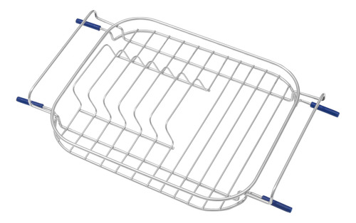 Mesada Johnson Acero 140 Bacha Simple + Secaplatos + Tabla