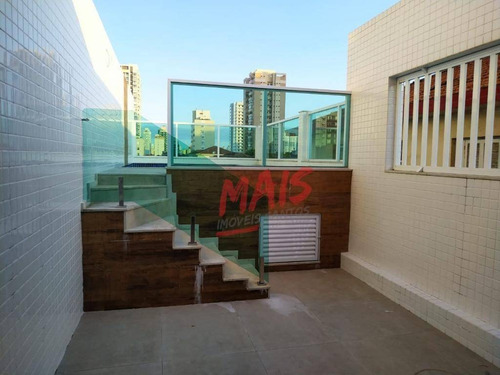 Sobreposta Alta, Tríplex, Com Piscina E Churrasqueira. - Ca0425
