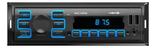 Aparelho Auto Radio Kx3 Mp3 Usb Mini Sd Fm Som Carro