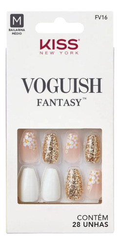 Kiss Unhas Voguish Fantasy Fv16 Beach Vibes