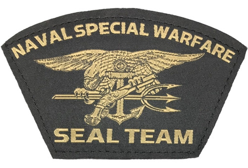 Parche Bordado Naval Special Warfare Seal Team Alta Calidad