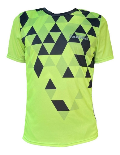 Remera Pantro Running Deportiva Unisex Fluor Tiendabici