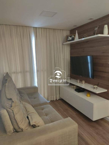 Apartamento Com 2 Dormitórios À Venda, 60 M² Por R$ 477.000,00 - Vila Alzira - Santo André/sp - Ap15831