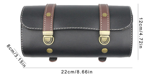 Bolsa Para Manillar De Bicicleta Bolsas De Manillar De Cuero