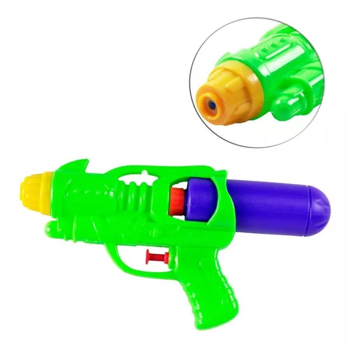 Lança Água Arminha Arma Pistola Brinquedo Water Gun 26cm.