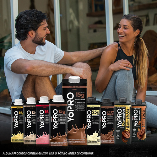 Kit Yopro Coco Com Batata Doce 250ml - 24 Unidades